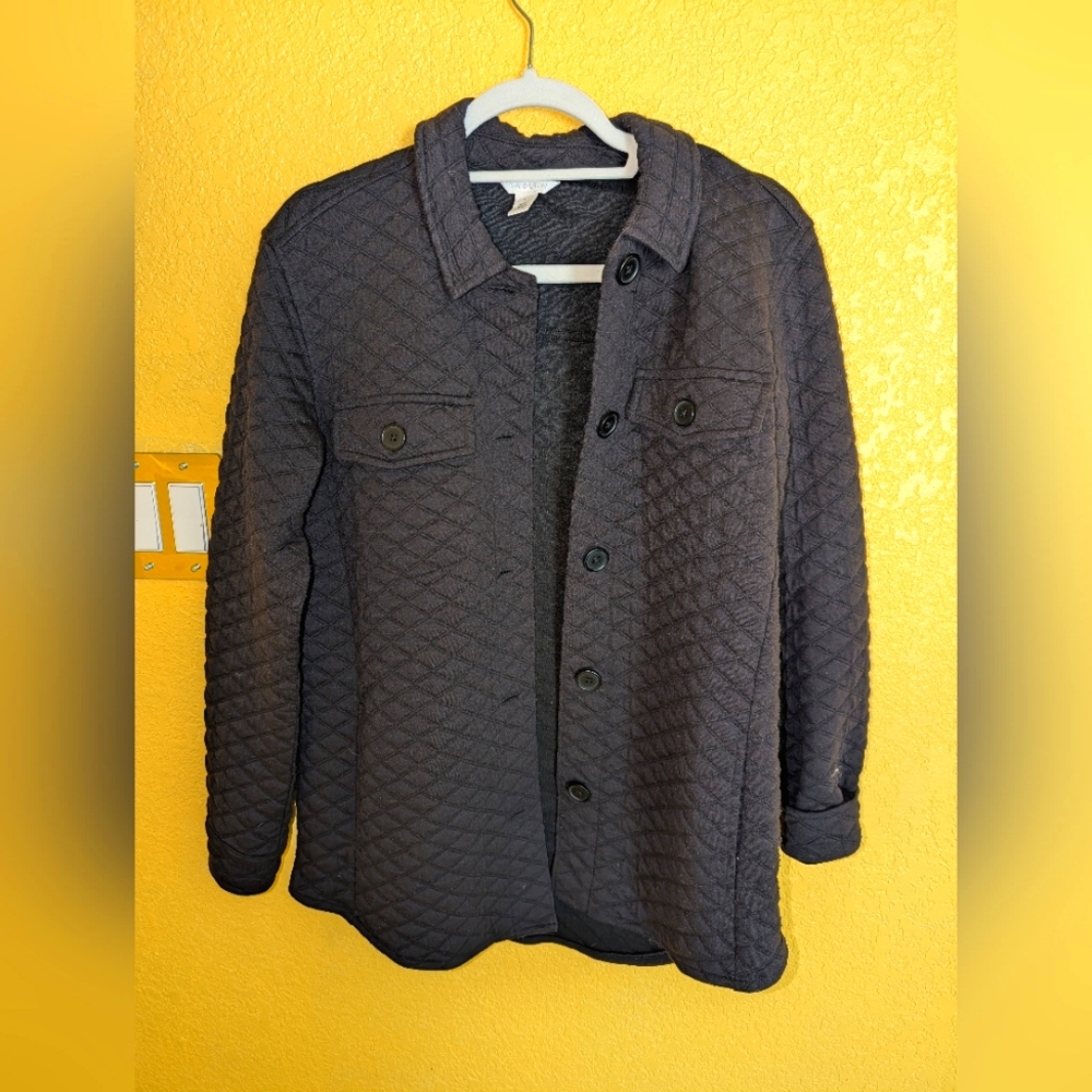 Caslon Quilted Jacquard Field Jacket